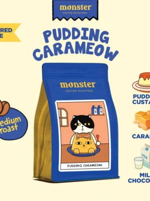 Pudding Carameow