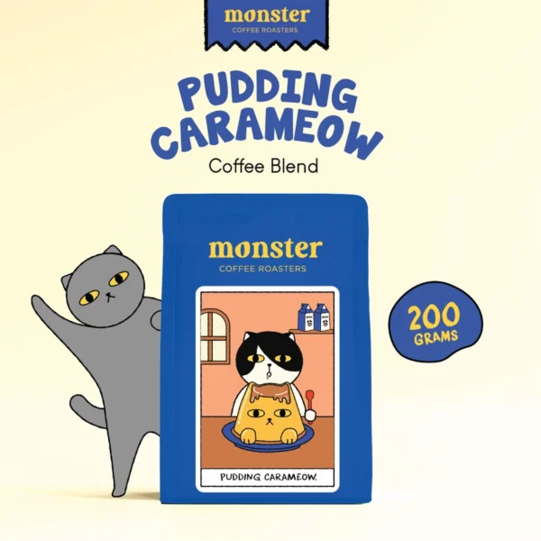 Pudding Carameow